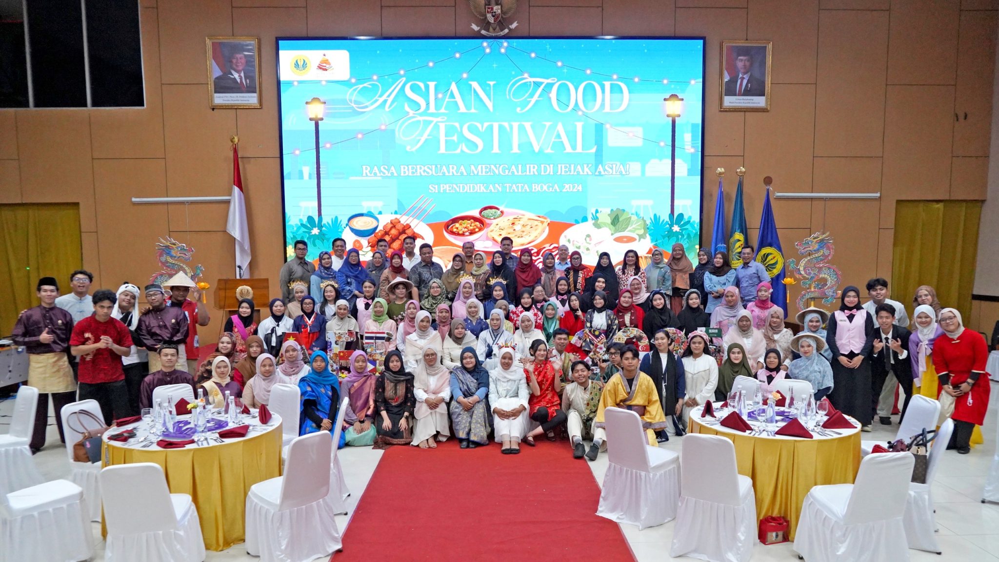 Hadirkan Pengalaman Citarasa Asia, Prodi Pendidikan Tata Boga FT UNJ Gelar Asian Food Festival