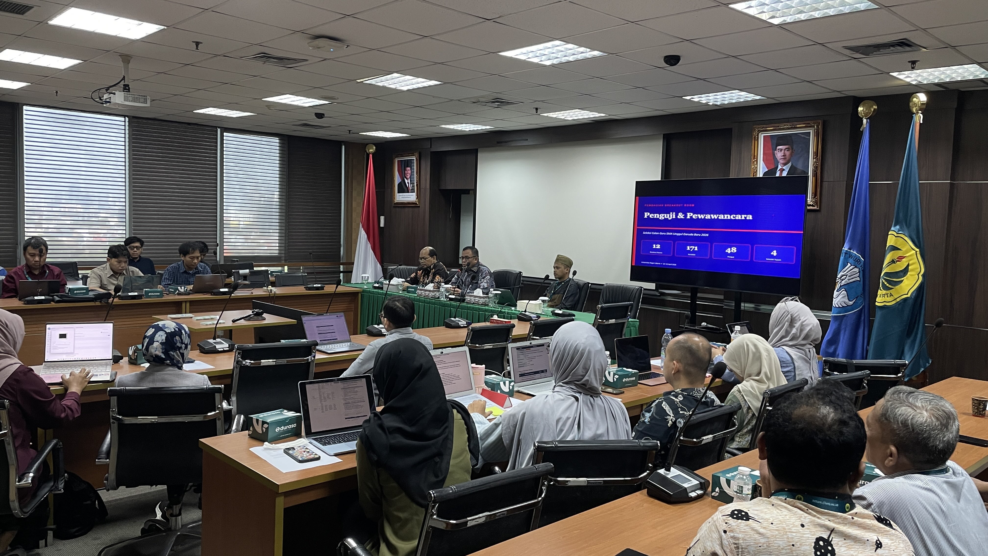 Department of English Education Supports Government's SMA Unggul Garuda Programme through Active Participation in Teacher Selection Process