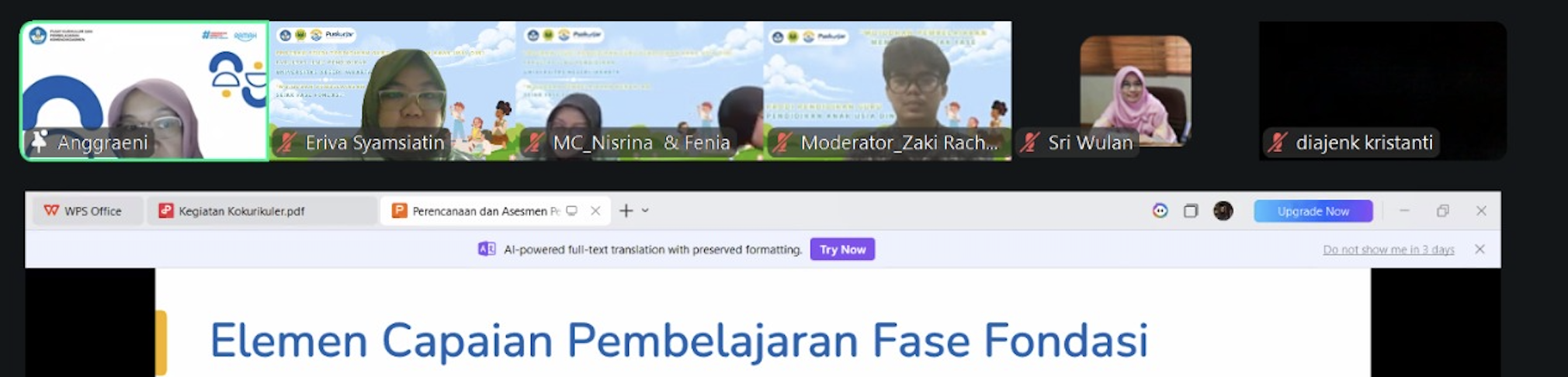 Membangun Pembelajaran Bermutu Sejak Dini melalui Penguatan Kurikulum PAUD