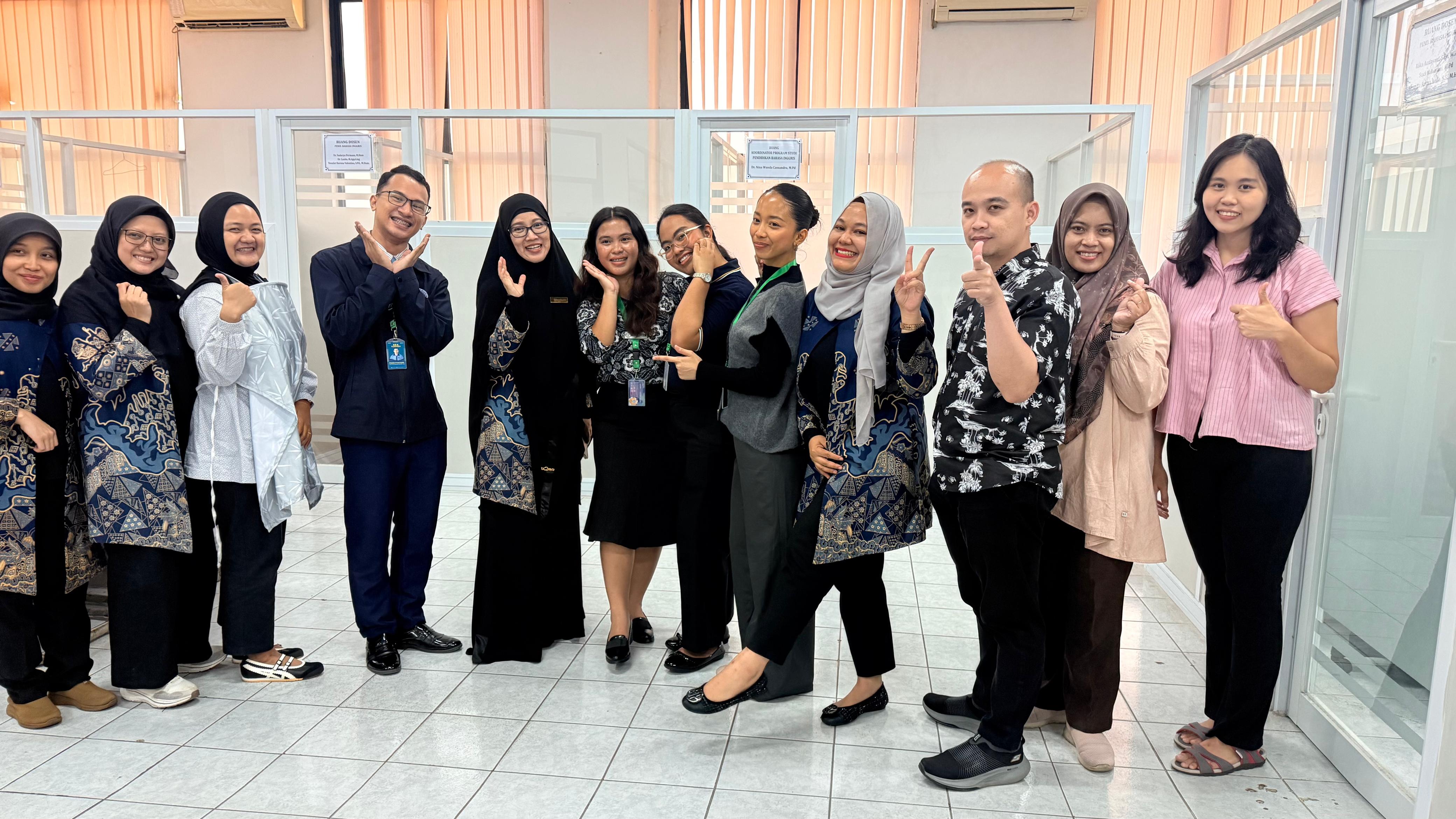 Department of English Education, FBS UNJ, Strengthens Global Partnerships through SEA Teacher Batch 11
