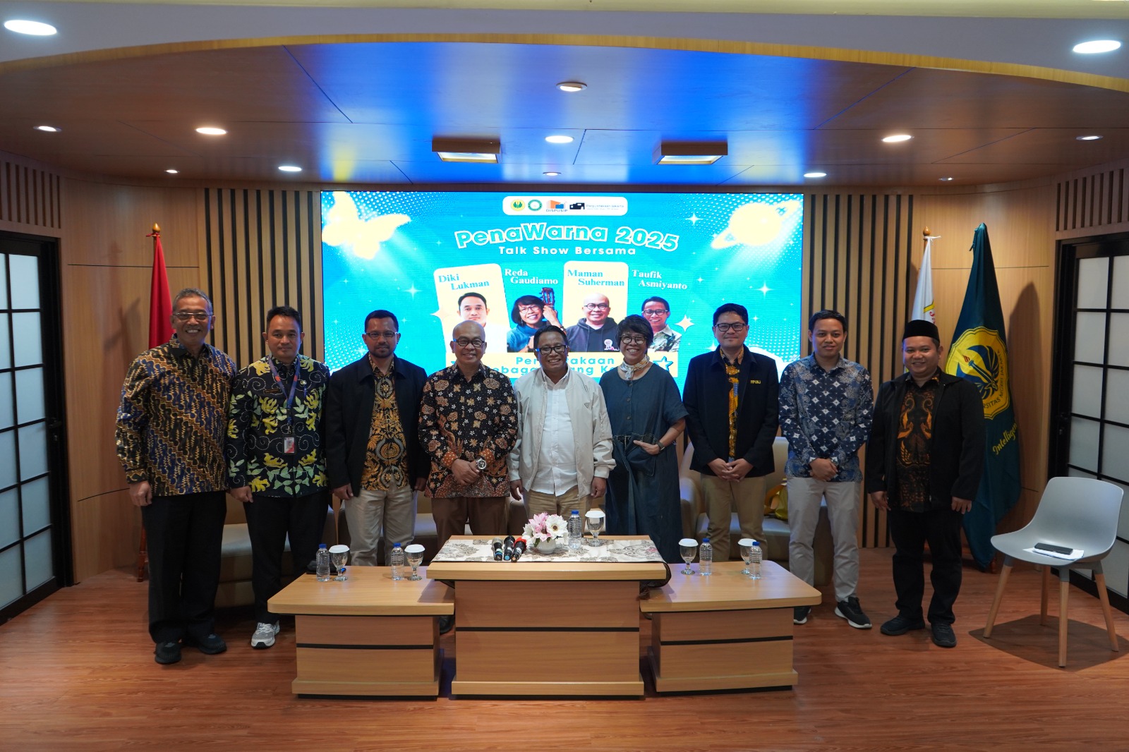 Tingkatkan Minat Generasi Muda Pada Perpustakaan, Prodi Perpustakaan dan Sains Informasi UNJ dan UPT Perpustakaan HB Jassin TIM Gelar Talk Show