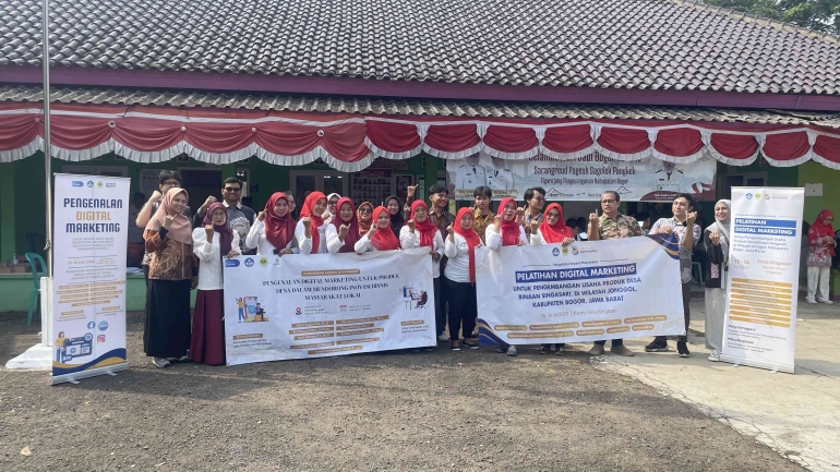 Prodi STI FT UNJ Gelar Pengenalan dan Pelatihan Digital Marketing untuk Masyarakat UMKM di Jonggol